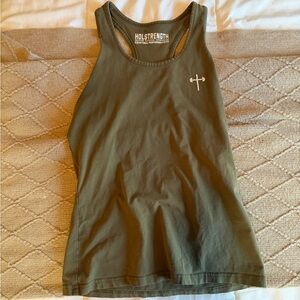 Olive Green Women's Tank Top